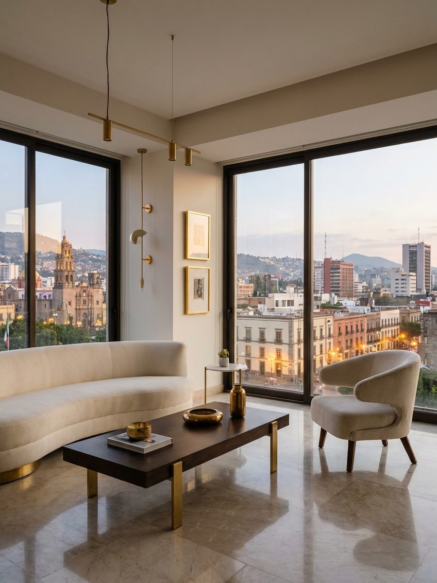 Interior of a private residence in Bogota